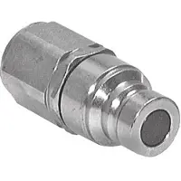 Tameson Bouchon hydraulique en acier DN 40 à face plate G 2 pouces filetage femelle D 72.9mm