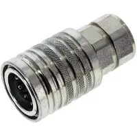 Tameson Acier Coupleur hydraulique DN 12.5 Embout G 1/2 pouce filetage femelle ISO 7241-1 A D 20.5mm