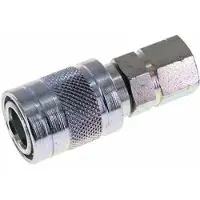 Tameson Acier DN 6.3 Coupleur hydraulique Embout G 1/4 pouce filetage femelle ISO 7241-1 A D 12mm