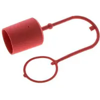 Tameson 37.Capuchon anti-poussière en plastique de 8 mm pour fiche d'accouplement ISO 7241-1 B
