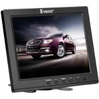 OEM Moniteur de caméra de sécurité, écran LCD de 8 pouces, entrées HDMI, VGA, BNC et AV, résolution 1024x768