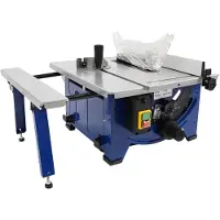 OEM Scie circulaire de table, puissance de 1200W, tension de 230V, vitesse de 4800 tr/min, profondeur de coupe maximale de 45 mm, disque de scie à 24 dents inclus