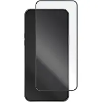 Ginza.se GEAR Verre Prot. Cadre Noir Incurvé 3D PLATINE iPhone 15 Plus/16 Plus (1 pcs, Apple iPhone 15 Plus, Apple iPhone 16 Plus), Téléphone portable : film de protection, Transparent