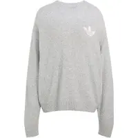 Adidas Originals Pull-over 'Athl Dept' gris / blanc