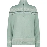 CMP Pull 1/2 zip en maille femme WP