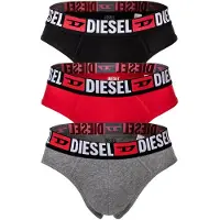 Diesel Slip 'Andre' gris / rouge / noir / blanc