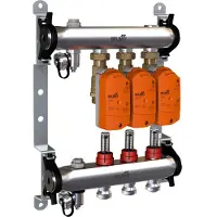 Belimo Manifold 3 X Vannes De Zone 24VAC/DC 75S 0-10V 1Nm IP40 EM-ECQ-03F/CQ24A-SZ