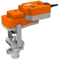 Belimo Vanne à Globe Rp1 15mm Course Kvs10 24VAC/DC Sûr en Cas de Défaillance 35s 2-10V 1000N IP54 H225S-L/NVKC24A-SR-TPC