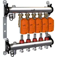 Belimo Collecteur 5 X Vannes De Zone 24VAC/DC 75s MP-Bus 1Nm IP40 EM-ECQ-05F/CQ24A-MPL