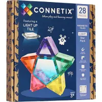 Connetix Light Star Pack Construction Game 28 Pieces Multicolore Enfants