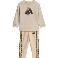 Adidas Survêtement marron / taupe / noir