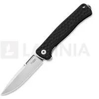 Lionsteel Couteau pliant Emmet - MagnaCut S/W - Solid Alu, noir