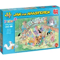 Jumbo Puzzle Jan van Haasteren Junior, 24 pièces, thème : Bataille d'eau. (240 pièces).