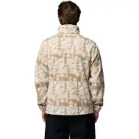 Columbia Steens Mountain Printed Full Zip Fleece Beige,Blanc M Homme