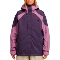 Dc-shoes - Veste de protection imperméable et respirante - Everfrost Jacket W Mysterioso pour Femme - Taille S - Rose