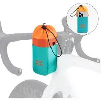 RockBros Sac porte-bidon pour vélo, avec isolation et bandoulière, sac de guidon et sac de selle, diamètre 9 cm