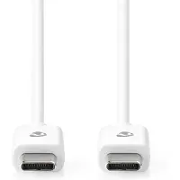 Nedis Câble USB USB 2.0 USB-C Mâle USB-C Mâle 60 W 480 Mbps -