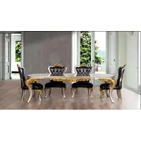 Xl Moebel Gmbh Set 4x Stühle Esszimmerstuhl Stuhl Lehn Luxus Esszimmer Ess Stil Barock 4tlg.