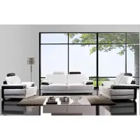 AEA Sofa Sofagarnitur Ledersofa Couchen Sitzer Set Sofa Polster Couch 3tlg Sessel