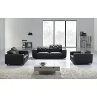 AEA Canapé en cuir Canapé 3+2+1 places Set Garniture Polstersofa Couch Designersofa