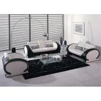 AEA Sofas Moderne Couchen Polster Leder 311 Sitzer Sofagarnitur Garnituren Set