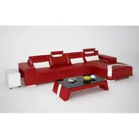 AEA Garnitur Möbel Wohnzimmer Komplett Set 3tlg. Ecksofa Sofa Hocker Tisch Couch