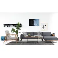 Xl Moebel Gmbh Wohnzimmer Ecksofa L-Form Sofagarnitur Stoff Grau Modern Design