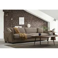 AEA Ensemble Canapé 41 places Fauteuil 4 places Moderne Tissu Beige Set Design
