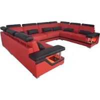 Xl Moebel Gmbh Ledersofa Couch Wohnlandschaft Modern Eck Garnitur Design Modern Sofa U-Form USB