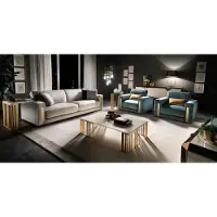 AEA Sofagarnitur 31 Sitzer Set Design Sofa Polster Couchen Couch Luxus arredoclassic
