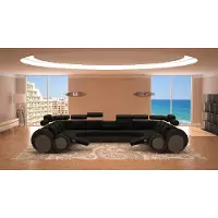 AEA Designer XXL Wohnlandschaft Sofa mit USB Polster Garnitur Ecksofa Textil Stoff