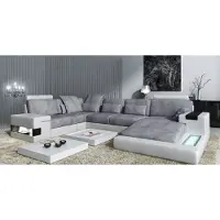 Xl Moebel Gmbh Sofa USB Polster Eckcouch Garnitur Wohnlandschaft Ledersofa Design Couch