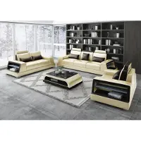 AEA Sofagarnitur Sitzer Set Design Sofas Polster Couchen Leder Moderne 2x3Sitzer