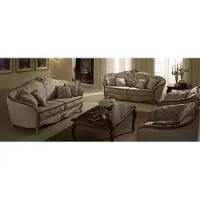 AEA Sofa Sofagarnitur 3+3 Set Sitz Design Polster Sofas Couch Garnitur arredoclassic