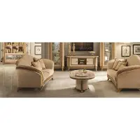 AEA Italienische Möbel Sofa Garnitur Gruppe Klassische Sitz Garnituren 3+3 Sitzer