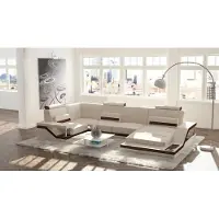 Xl Moebel Gmbh Wohnlandschaft Sofa + USB Polster Ecke Ecksofa Garnitur Leder Sofas