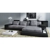 AEA L-Form Wohnlandschaft Big XXL Sofa + USB Leder Polster Ecke Garnitur
