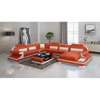 Xl Moebel Gmbh Ledersofa Couch Wohnlandschaft Ecksofa Eck Garnitur Design Modern Sofa G8021