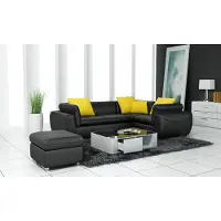 AEA Ledersofa Couch Wohnlandschaft Ecksofa Eck Garnitur Design Modern Sofa F_3014C