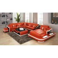 AEA XXL Wohnlandschaft Ecksofa Polster Eckgarnitur Eckcouch Sofa Polster Sitz Ecke