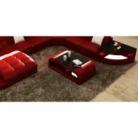 AEA Design couchtisch glastisch tische polster tisch wohnzimmer möbel beistell 6140