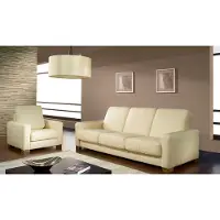AEA Ensemble de canapés 3+1+1 places design Canapés rembourrés Canapé cuir Relax Moderne
