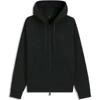 BOSS pour homme. 50569889 Sweat à capuche zippé intégral gris anthracite (M), Casuel, Coton, Manche longue