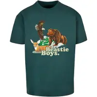 Mister Tee X Artist T-Shirt 'Beastie Boys Animal' marron / jaune clair / vert foncé / orange foncé