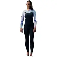 iON Combinaison En Néoprène à Manches Longues Et Fermeture éclair Sur La Poitrine Pour Femme Amaze Core 5/4 Mm