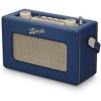 Roberts Radio Revival Uno Solar, Bluetooth, couleur bleu nuit