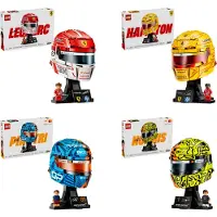 LEGO Ensemble de casques de Formule 1 , jouet de construction