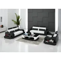 AEA Ensemble de canapés Canapé Assise Coussin Set 3+2+1 Ensemble de canapés Canapé en cuir Franco S