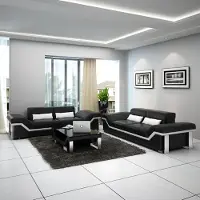 AEA Ensemble de canapés 3+3 places Design Canapé Coussin Canapé Moderne Luxe Nouveau