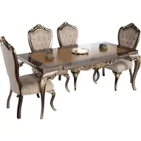 Xl Moebel Gmbh Stuhl Set 4x Lehn Stühle Esszimmerstuhl Holz Luxus Esszimmer Stoff Barock Stühle